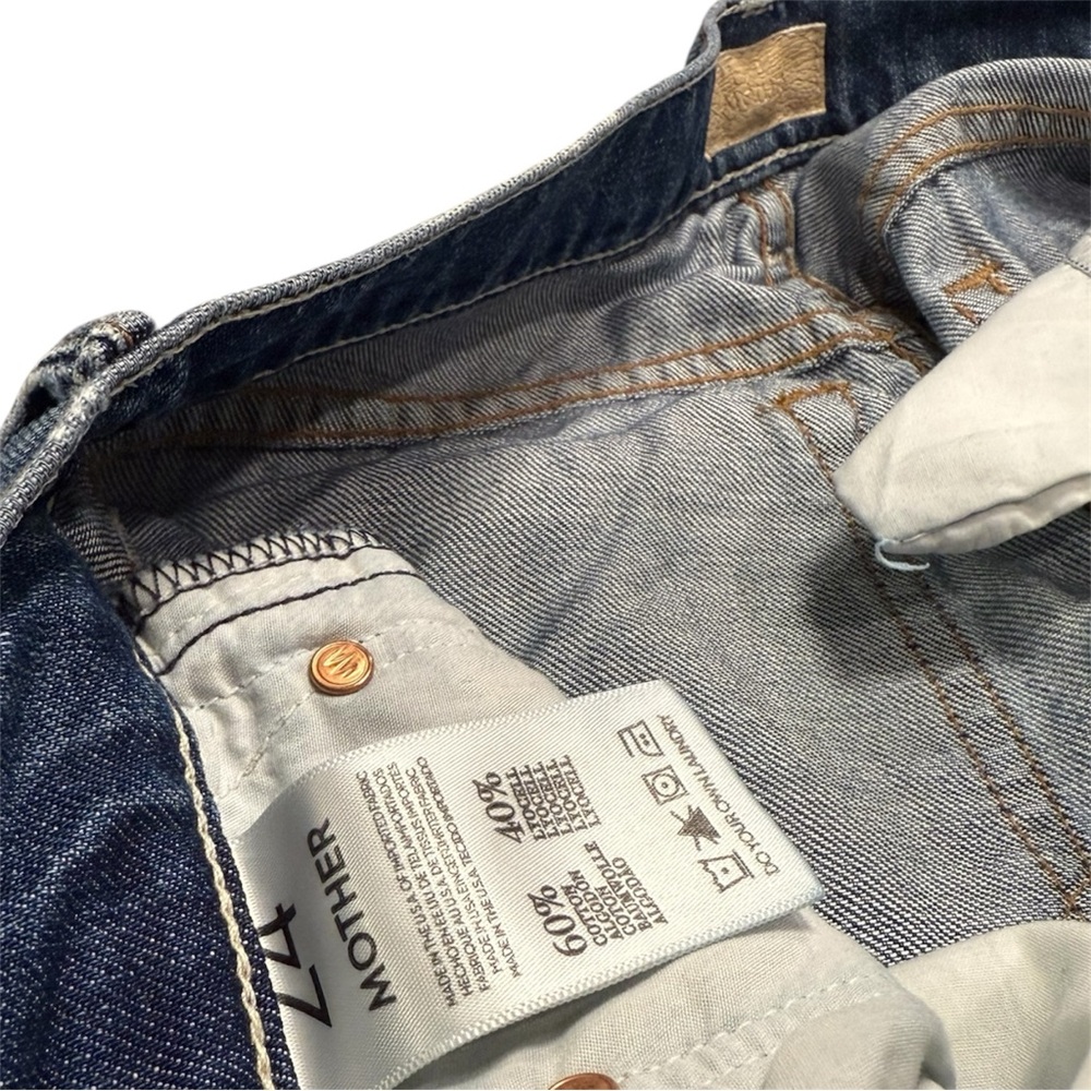 MOTHER Jeans The Dropout in Always Look Twice Size 24 - Picture 5 of 7